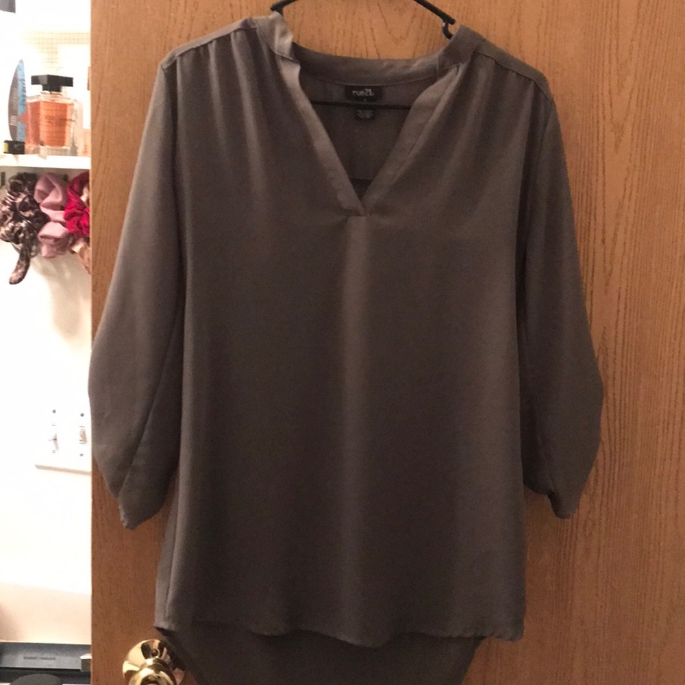 Army green blouse from rue 21